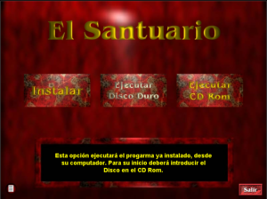 Programa interactivo y presentación sobre el Santuario
